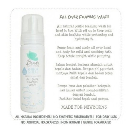 

Beauty Barn Baby All Over Foaming Wash - 210 Ml