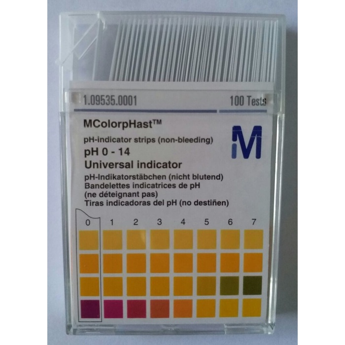 MERCK Universal pH indikator (Kertas Lakmus)