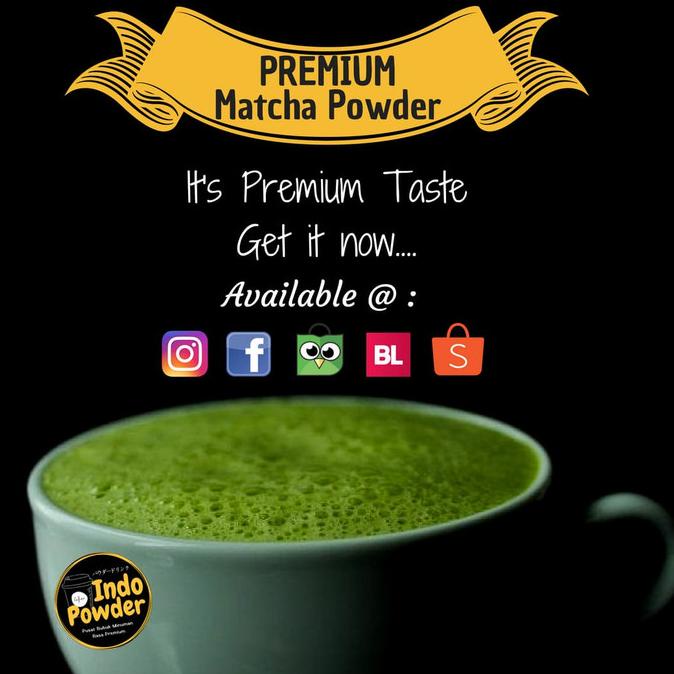 

(BISA COD) Green Tea / Matcha PREMIUM / Bubuk Green Tea / Bubuk Matcha KOMPLIT Kode 1311