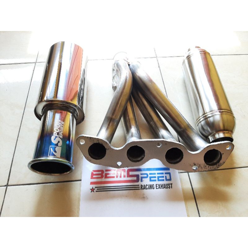 knalpot honda jazz gd3 city z full system