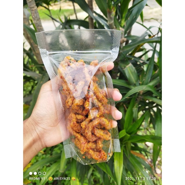 

kripik usus daun jeruk 150gr