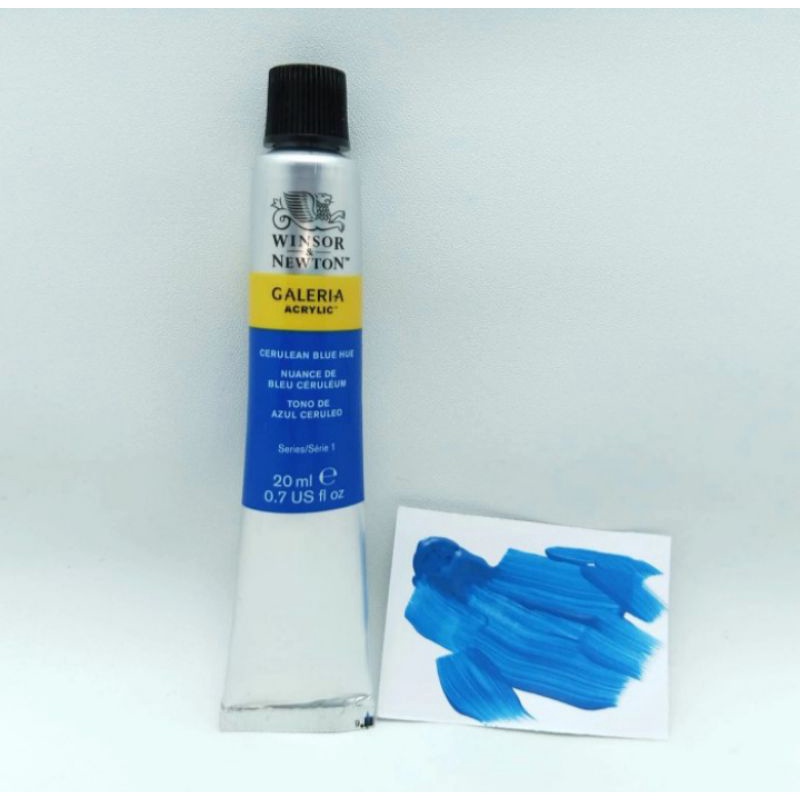 

Satuan Tube 20ml Cerulean Blue HueOur Galeria Acrylic are wonderfully