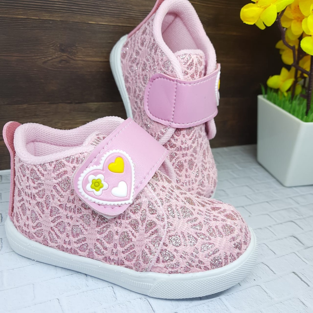 mandirishoestore-SEPATU BRUKAT FULL ANAK PEREMPUAN 1-6 TAHUN CAY12