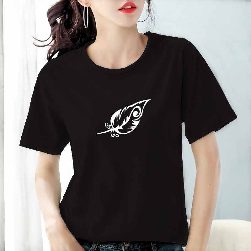 Kaos Wanita Leaf / Baju Wanita Leaf Tumblr tee