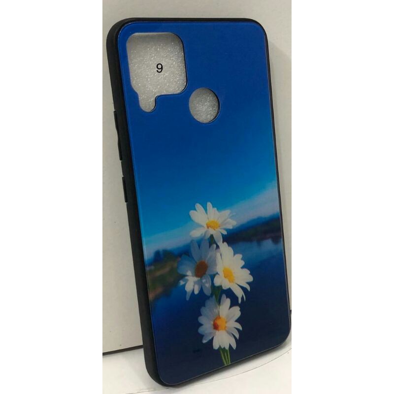 REALME C15 C12 BACK CASE GLASS VIBES CASING SOFTCASE