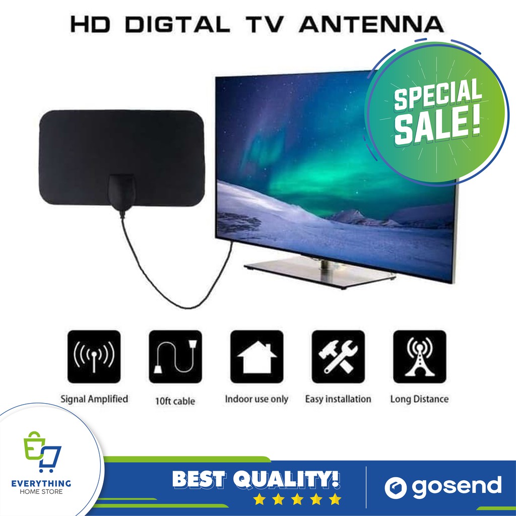 HD Digital TV Antenna | Antena TV Digital