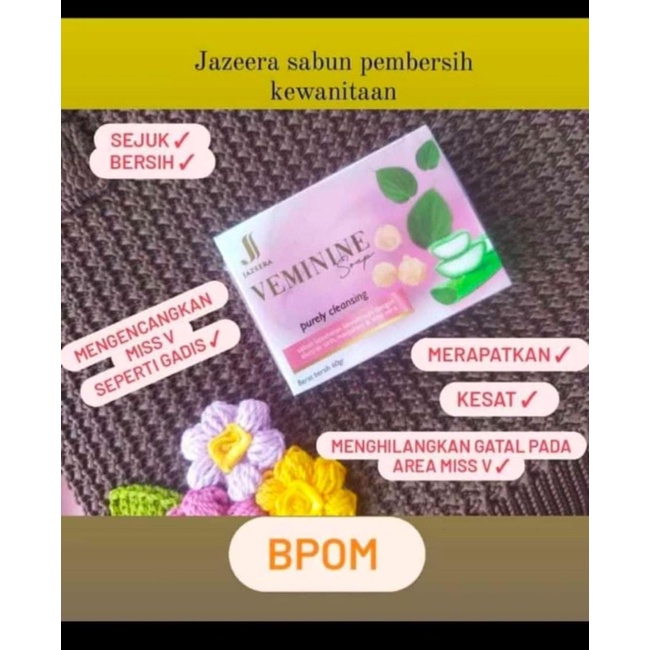 JAZEERA VEMININE HIGIENE/SABUN KEWANITAAN