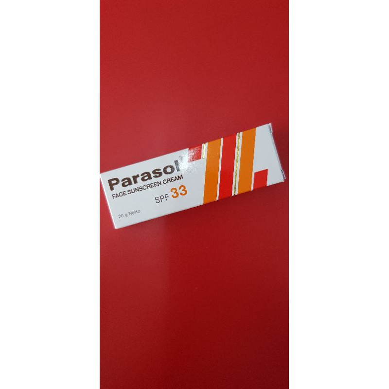 Parasol Face Sunscreen Cream SPF33/ heliatech spf 45