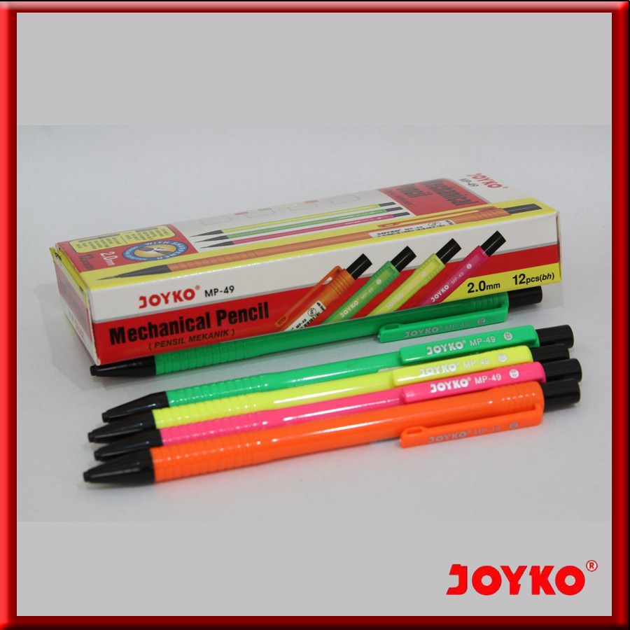 

Pensil Mekanik Joyko / Mechanical Pencil MP-49 / 2.0 mm