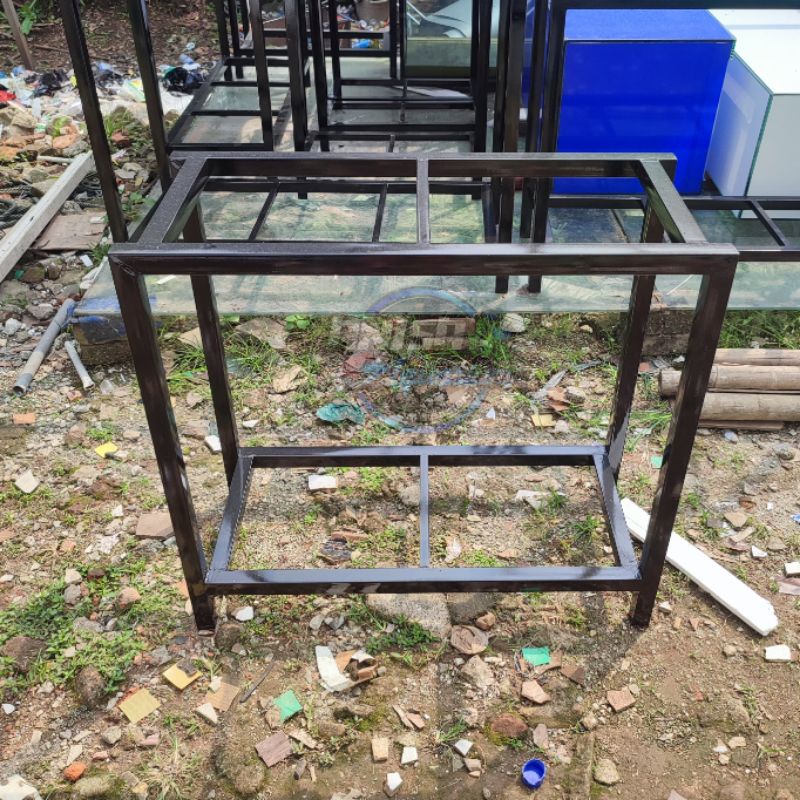 RAK AQUARIUM 60X40 HOLO 4X4 FULL GALVANIS BERKUALITAS