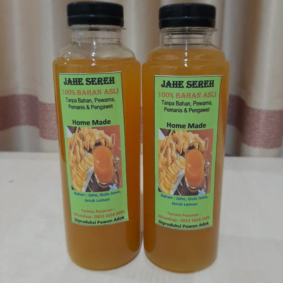 

Jahe sereh home made
