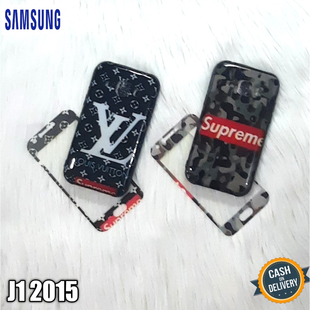 Softcase + Tempered Glass Samsung J1 2015