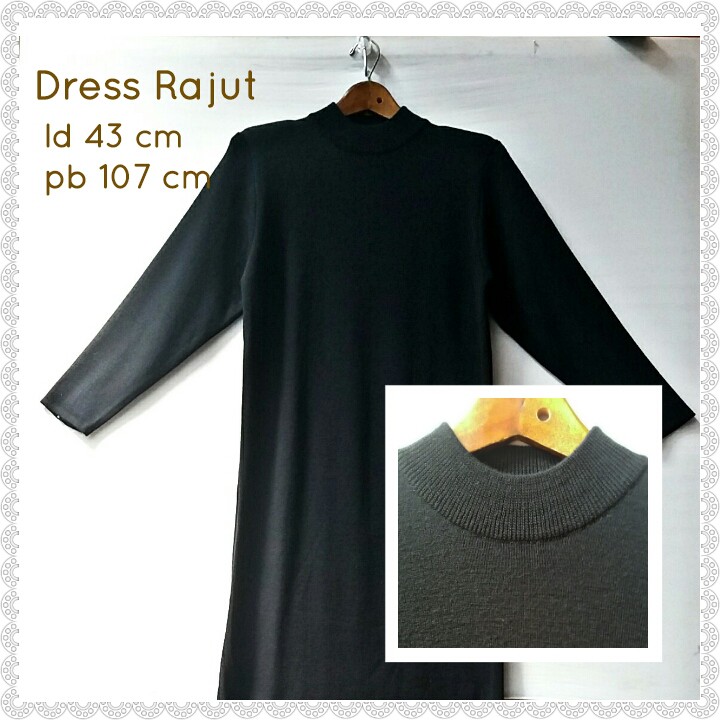 Dress Rajut Fashion Anak Cewek Remaja Wanita Dewasa