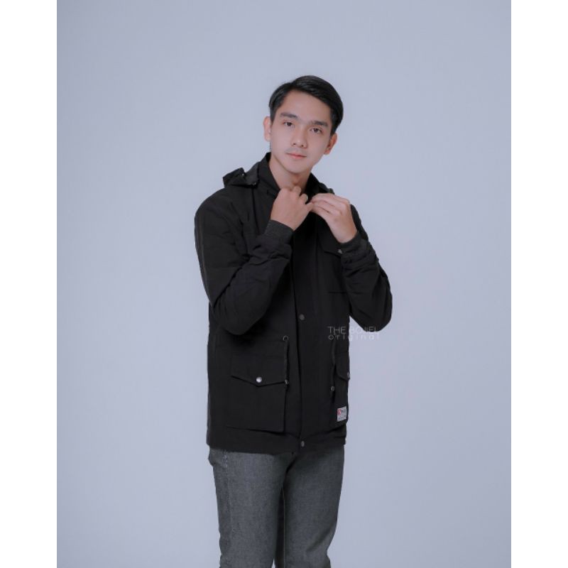 JAKET PARKA PRIA POLOS TERMURAH - JAKET PARKA COWOK ORIGINAL