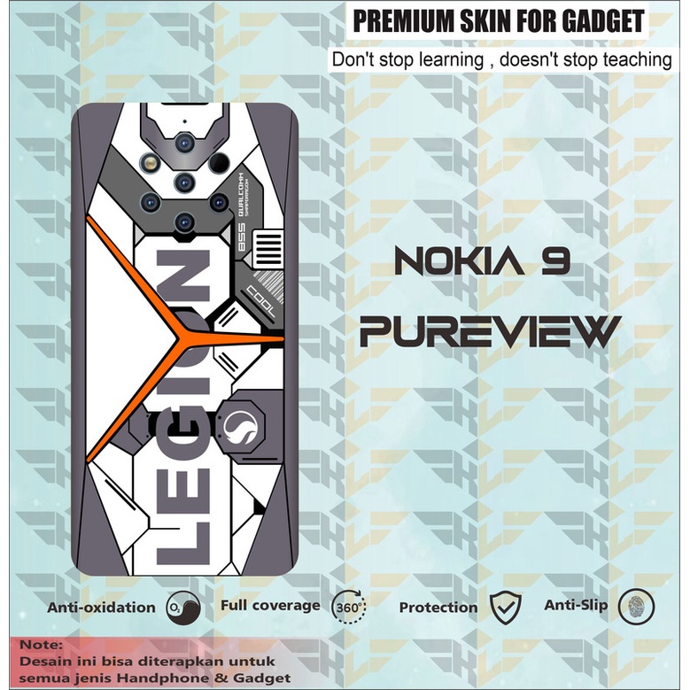 GARSKIN HANDPHONE 2PCS NOKIA 9 PUREVIEW  LEGION