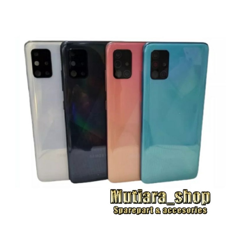 CASING / HOUSING / BACKDOOR FULLSET BAZEL FRAME SAMSUNG A51 / A515 ORI