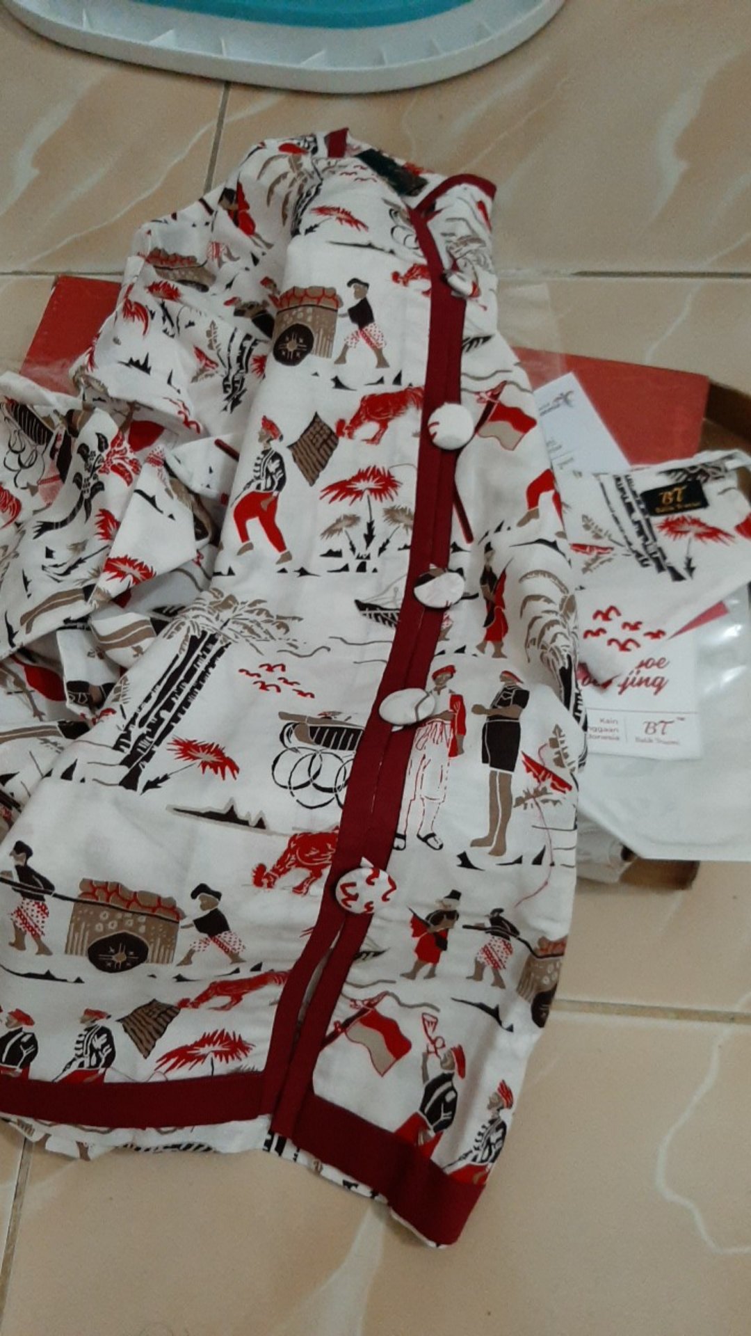 Batik Trusmi Blouse Bamboe Roentjing Bambu Runcing Special Edition