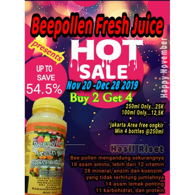 

Beepollen Fresh Juice