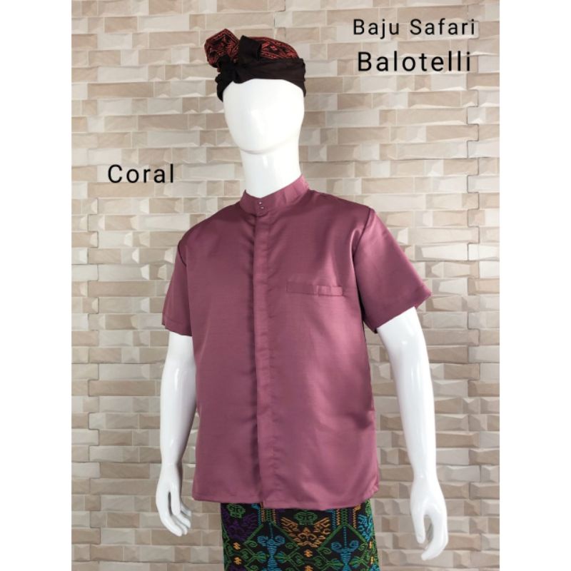 Baju Semi Safari Pria