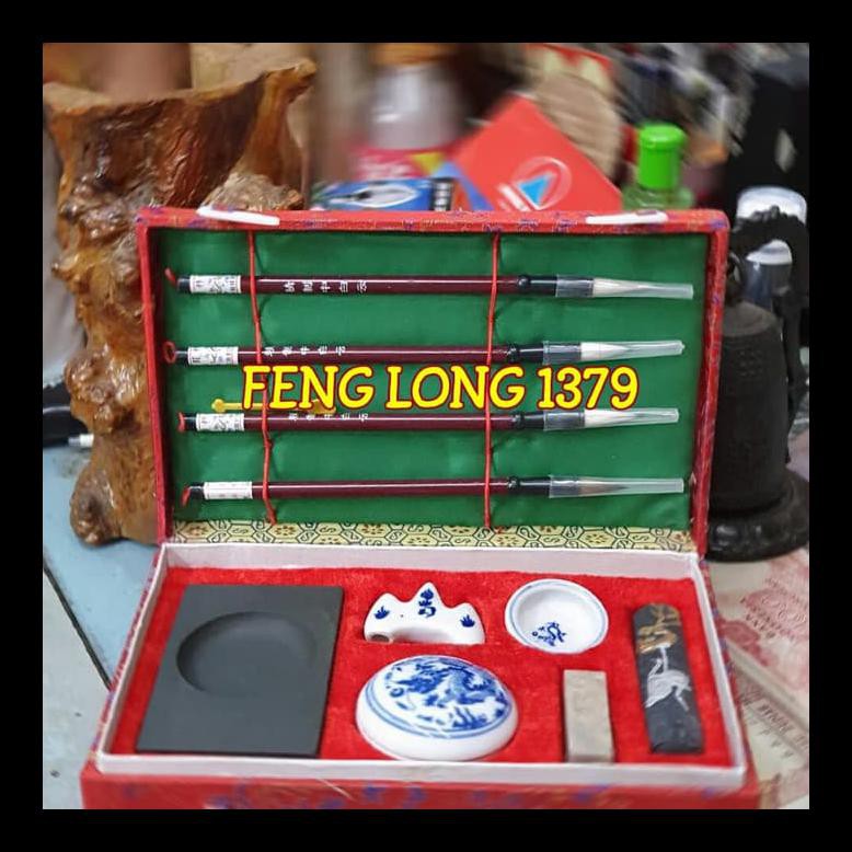Jual BARU SET ALAT KALIGRAFI CHINESE SIZE 2 ZHONG GUO WEN FANG SHI 