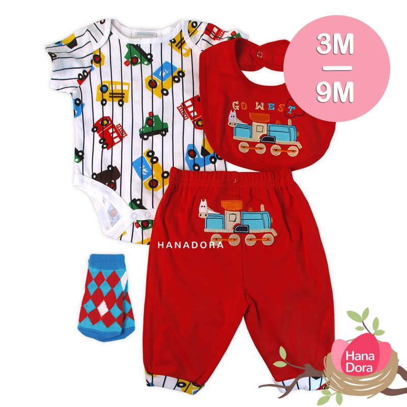 Carter Love Setelan 4pcs Set Go West