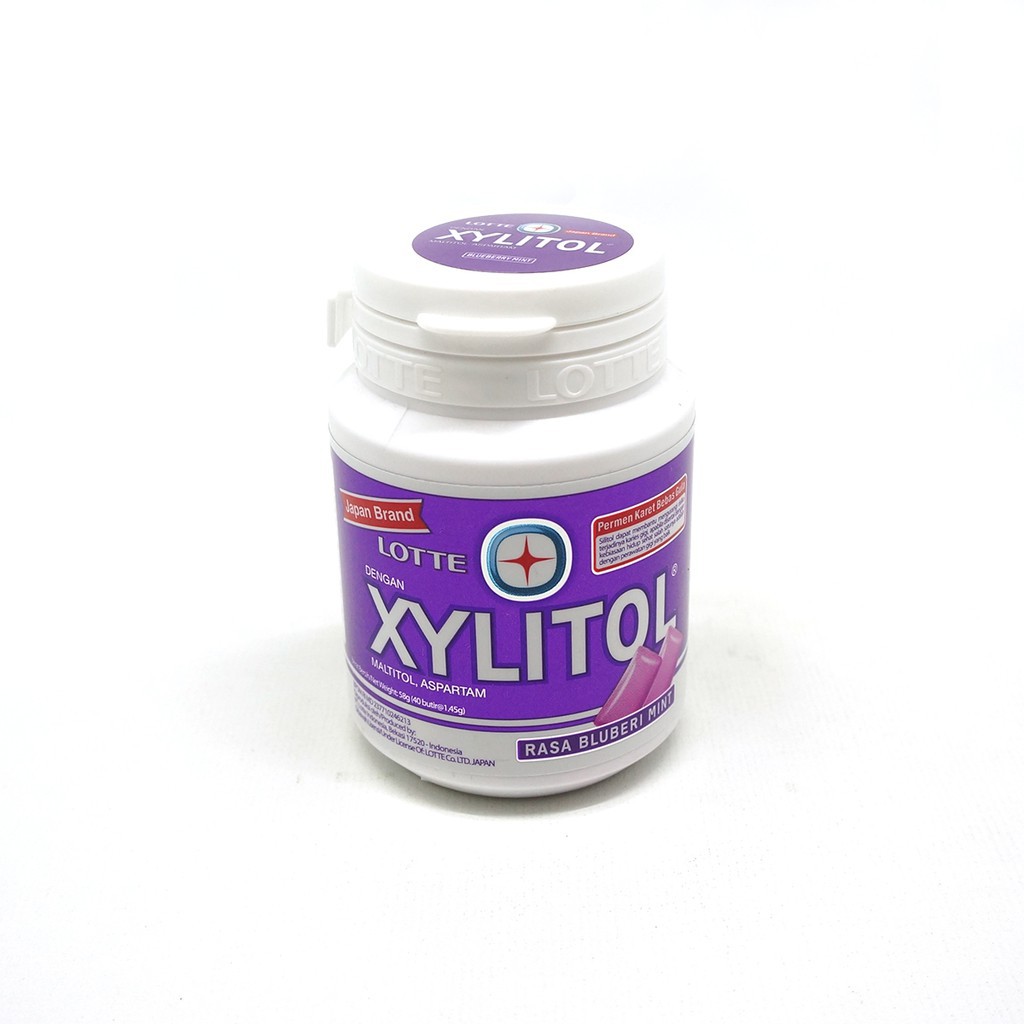 

LOTTE PERMEN XYLITOL BLUEBERRY 58G