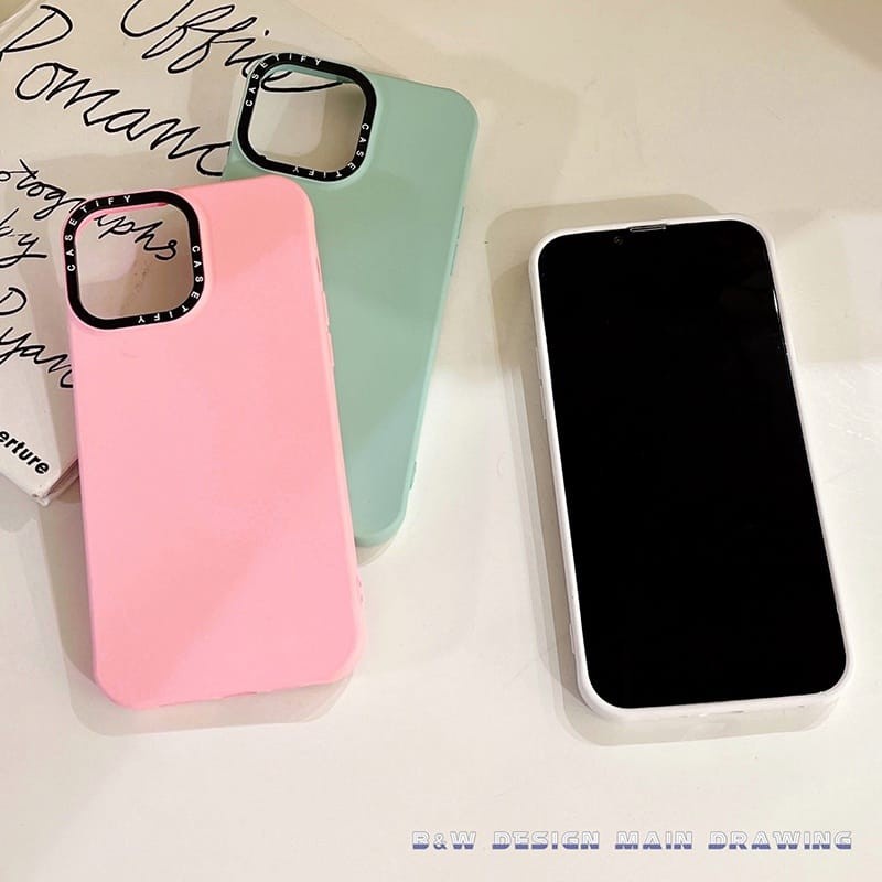 IPHONE 11 12 13 PRO MAX SOFT CASE CASETIFY SILICONE