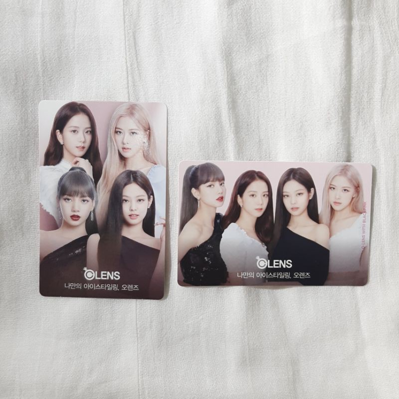 [BOOKED / TAKE ALL] BLACKPINK Olens 2019 Photocard Jisoo Jennie Rosè Rose Lisa pc