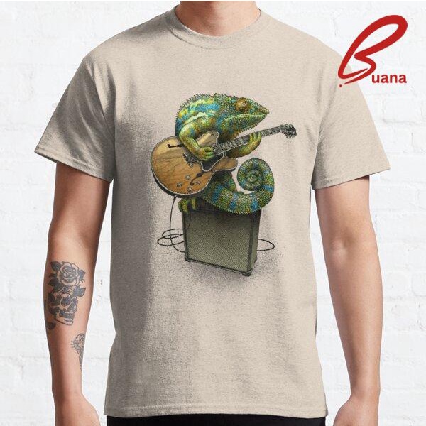 Baju Kaos Chameleon Plays the Blues... plus a few other colors 1585