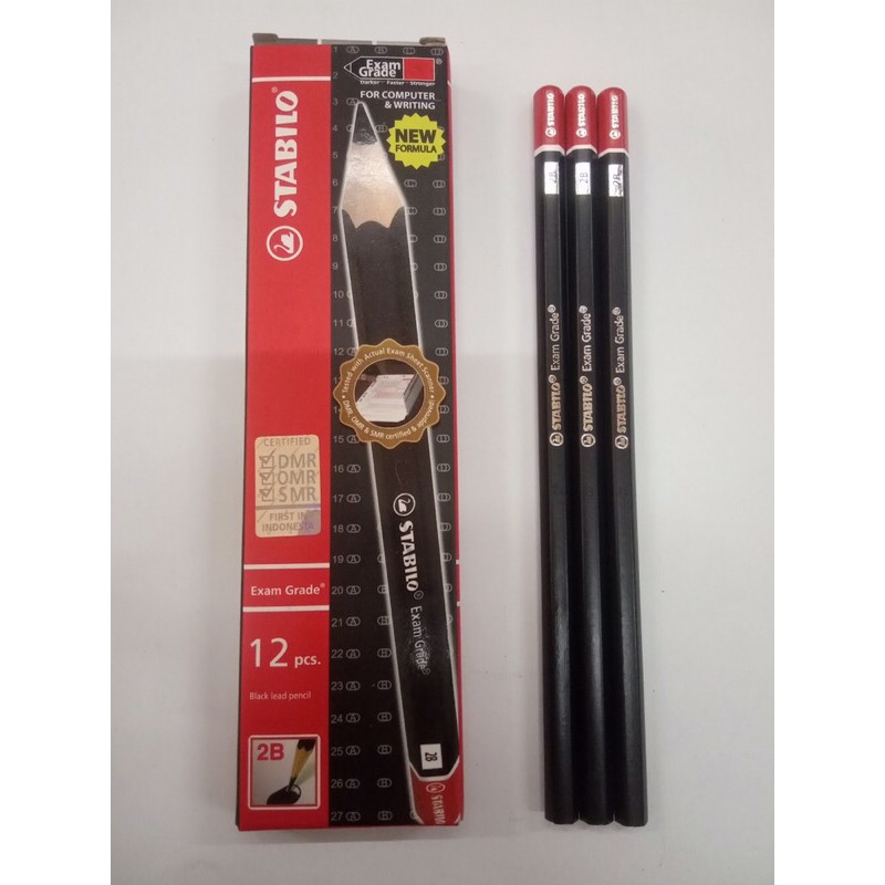 

Pensil 2B Stabillo Exam Grade
