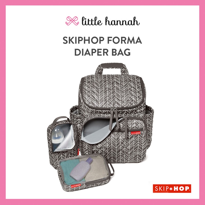 Skiphop Forma Backpack Feather Grey Shopee Indonesia