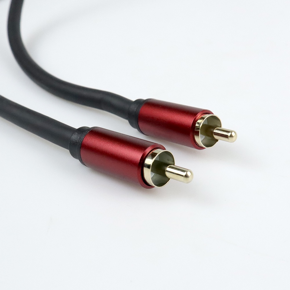 Kabel RCA Audio HiFi RCA Coaxial 2 Meter - CC050 - Black