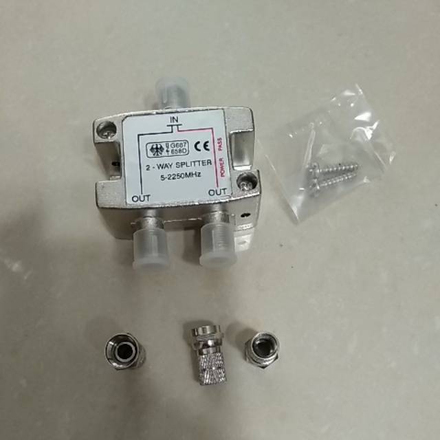 Splitter Antena TV Pembagi Antena Taiwan