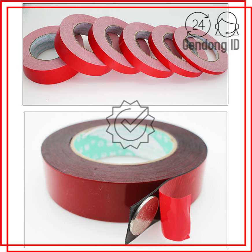 

NIKTO Tape Lakban Double Tape 3M Foam Serba Guna Size 10m