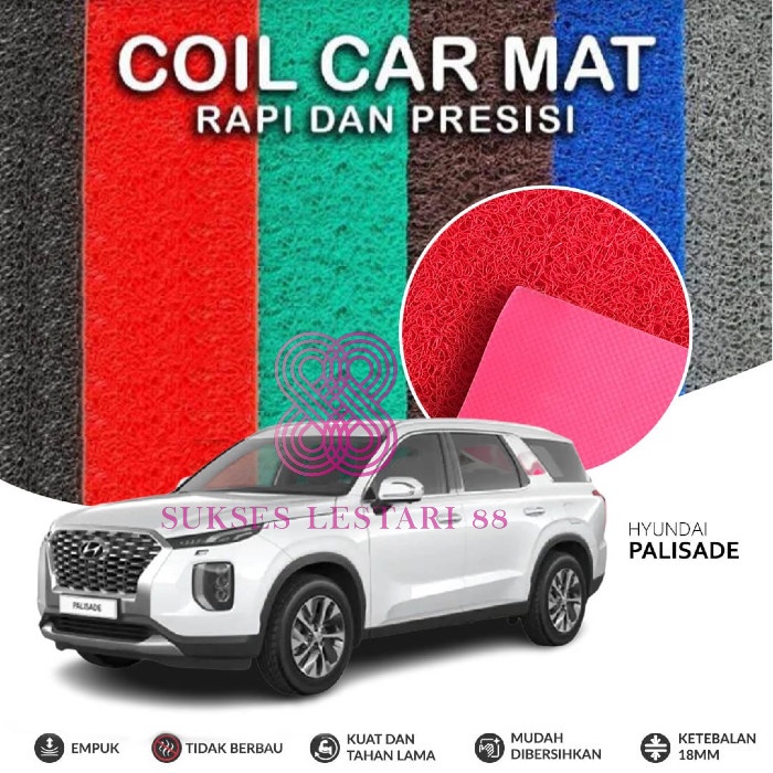 Karpet Mobil Premium HYUNDAI PALISADE Mie Bihun 1 Warna