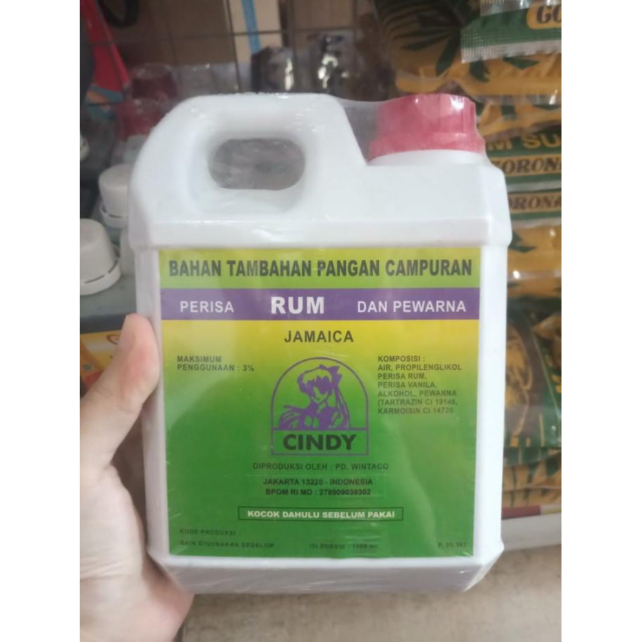 

Perisa / Rum Jamaica Cindy Essence 1Lt