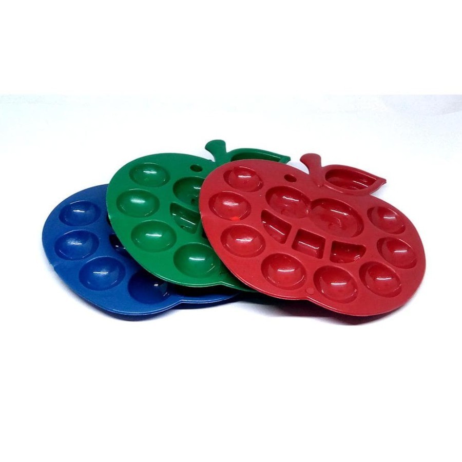 

Palet Lukis Bentuk Apel (1lusin/12pcs)
