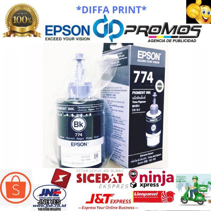 Tinta Printer Epson 774 Original 140ml