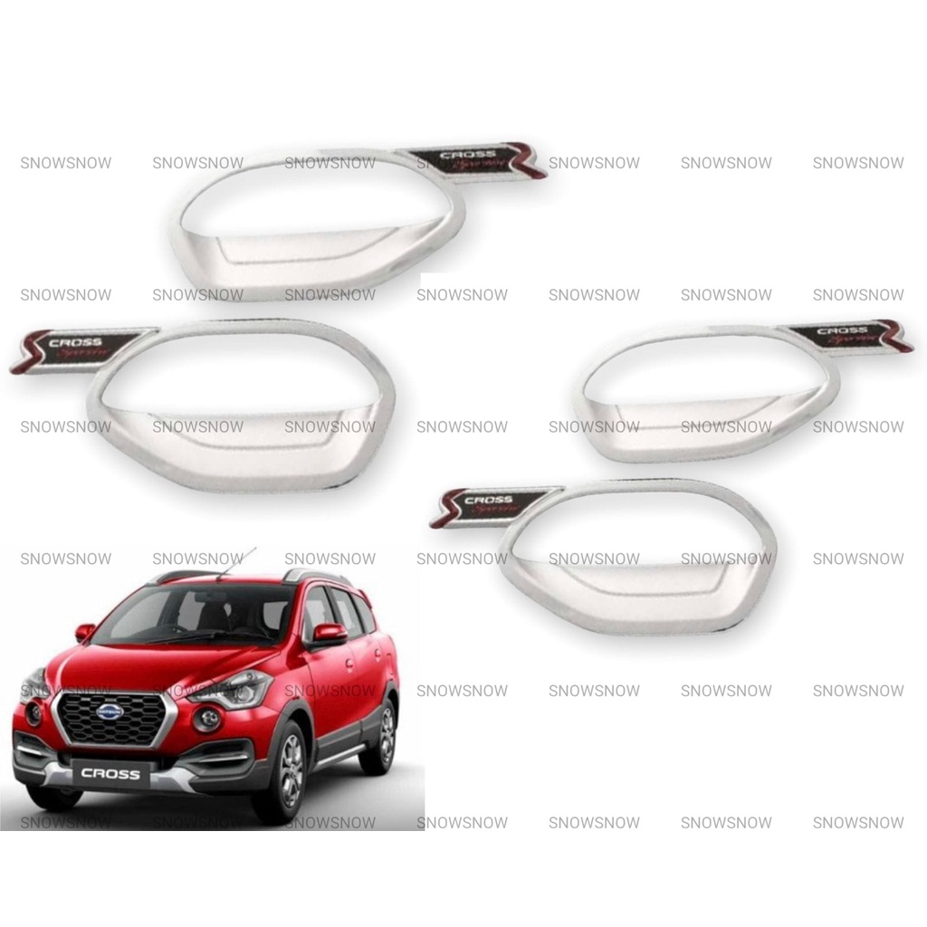 Cover Outer Mangkok Datsun Cross 2018 2022 Activo Chrome