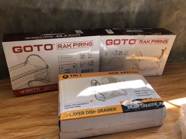 Rak Piring Stainless 2 Susun