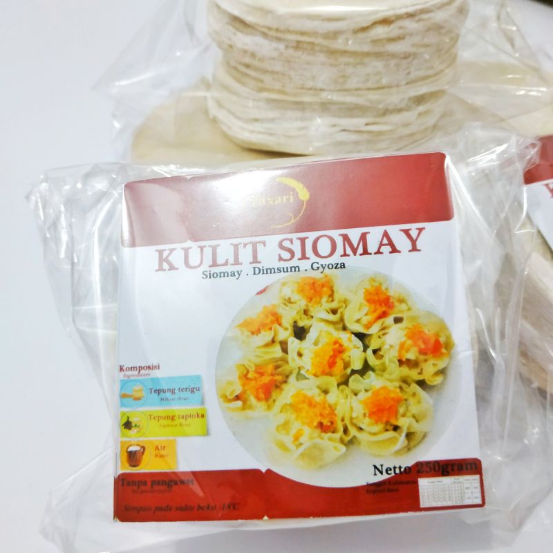 

Kulit siomay / kulit dimsum tipis ukuran 8cm