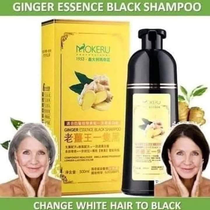 MOKERU SHOMPO SEMIR UBAN HERBAL/ obat semir mokeru coklat hitam/ pewarna rambut alami bentuk sampo ( jasa J&amp;T)