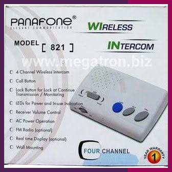 Wireless Intercom Interkom Tanpa Kabel