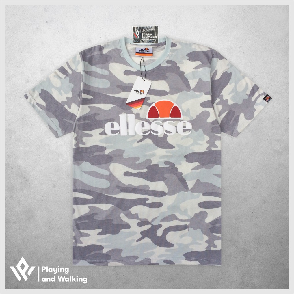 Kaos Tshirt Ellesse Prado - Camo Wolf