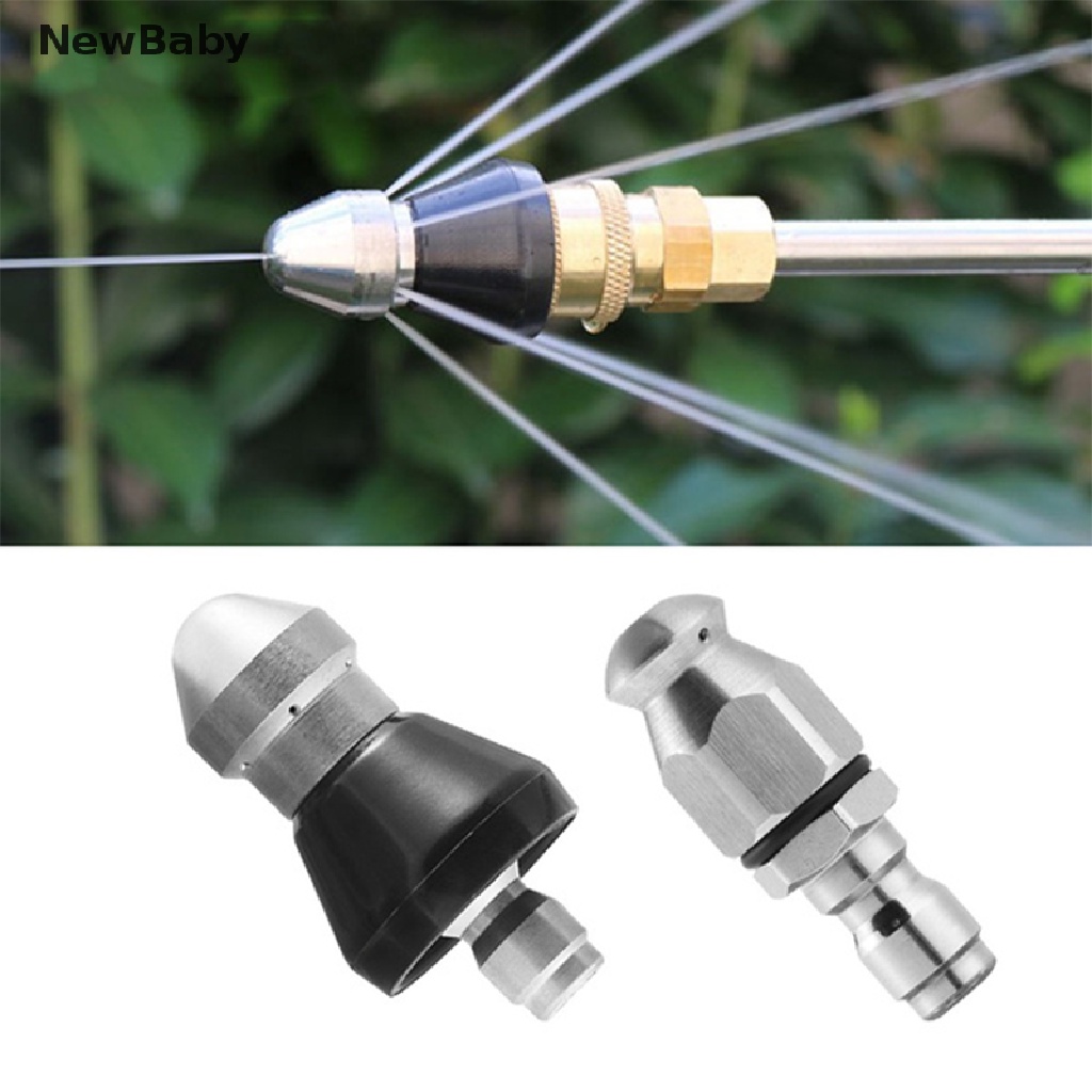 Nozzle Pembersih Saluran Pembuangan Air Tekanan Tinggi 1 / 4 &quot;/ 1 / 6&quot;