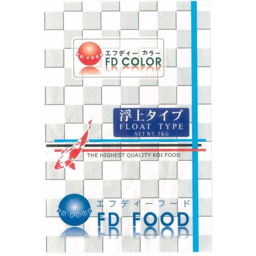 FD Food / FD Color size M dan L 1kg / Pakan Koi Kontes Berkualitas