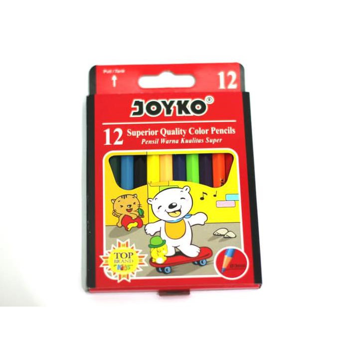 

Sale!! Pensil Warna Joyko 12 Warna Pendek Terbaru