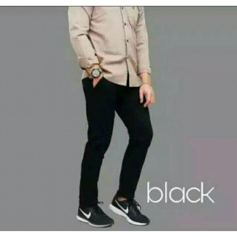 [TERLARIS] CELANA PANJANG PRIA UKURAN 27-38 PREMIUM QUALITY CHINOS SLIMFIT COWOK SKINNY POLOS COWOK