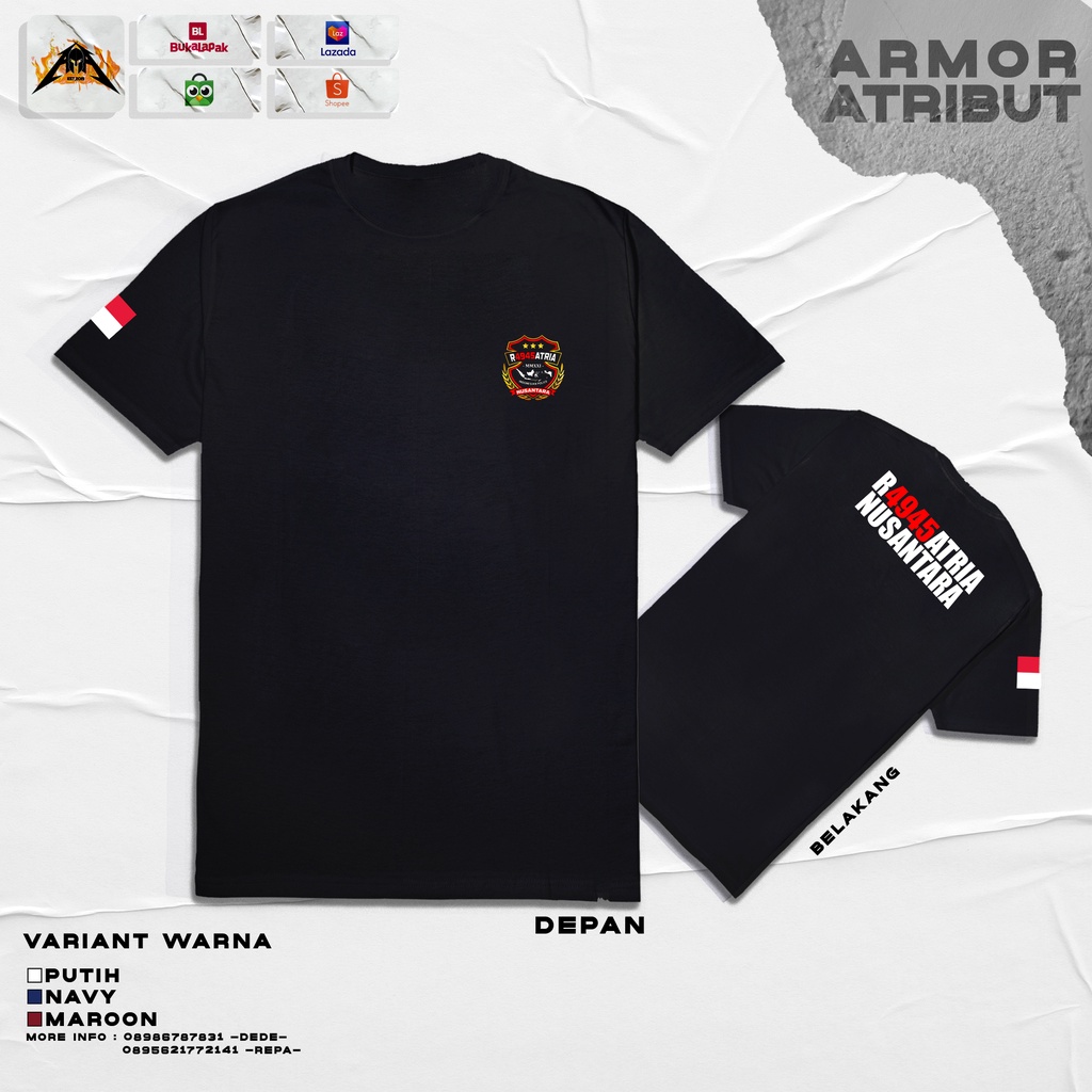Kaos Baju ragasatria r4945atria - Armor Atribut