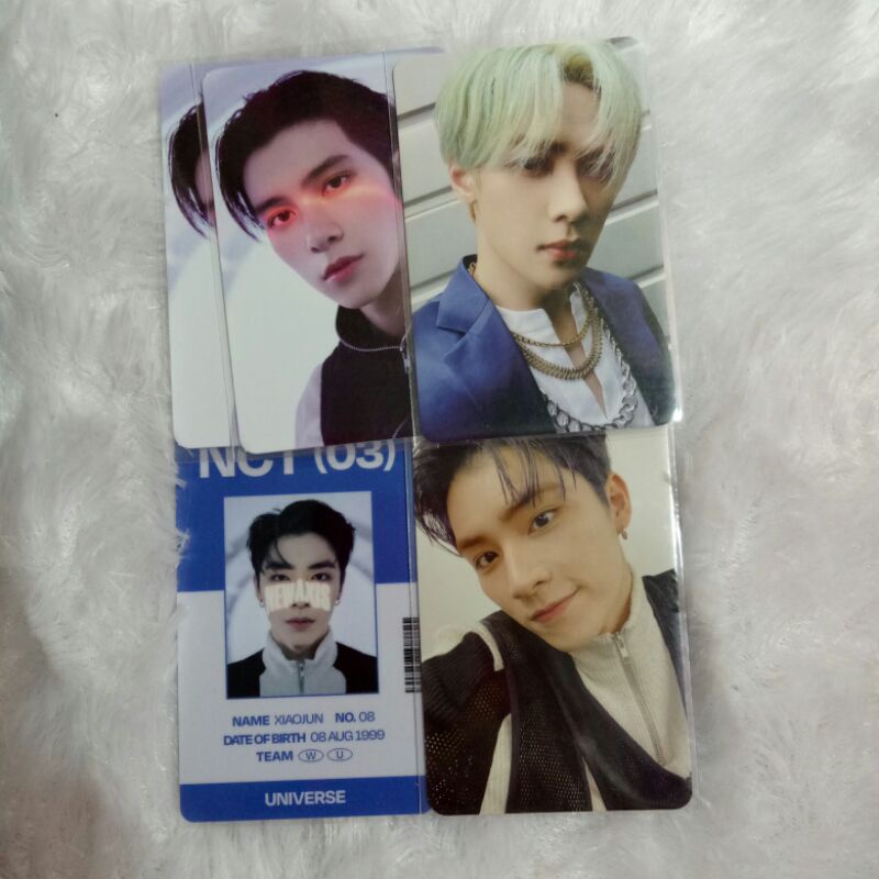 photocard nct wayv hendery konsep idc univ kun ressonance xiaojun idc xiaojun pb univ